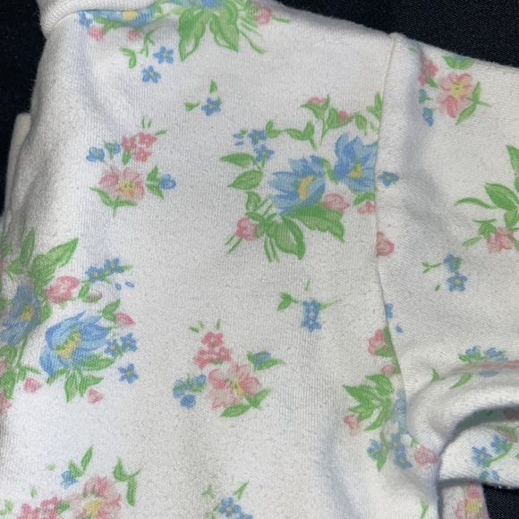 Puddles and Bubbles 3 months one piece floral print long sleeve 100% cotton - Picture 7 of 7